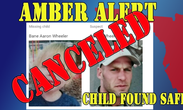 Amber Alert Canceled for Florida 2 yr old Child