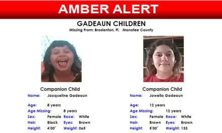 Amber Alert – Gadeaun Children – Missing from Brandenton, Florida
