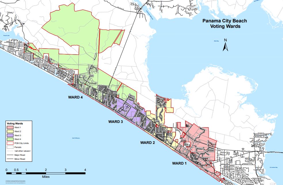 panama city beach city limits map City Of Panama City Beach Adjusts Curfew Lifts Alcohol Ban Wkgc panama city beach city limits map