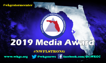 WKGC earns Florida Emergency Preparedness Association Media Award