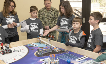 Navy Base Hosts Budding Engineers at Inaugural STEMinar