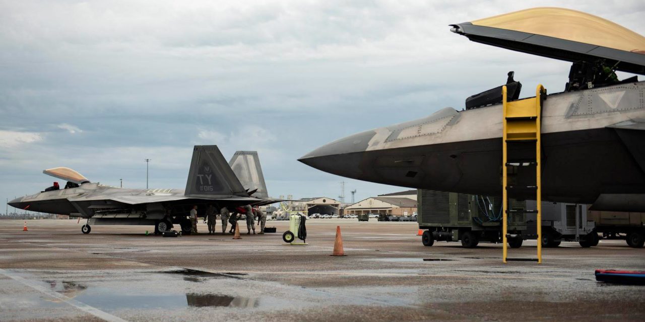 Two Tyndall F-22’s Return Home