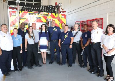 First Lady Casey DeSantis - Callaway Fire Department 6.26.19 Photo Credit: Governor’s Press Office