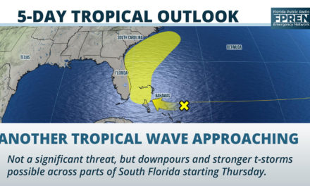 Another Tropical Wave is Likely to Skirt by South Florida