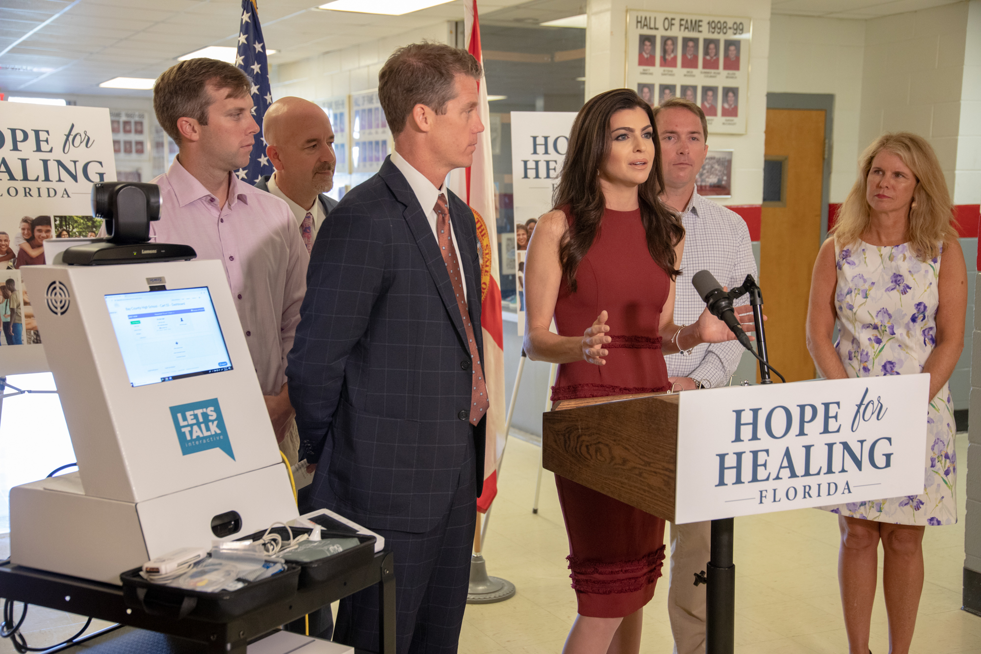 First Lady Casey DeSantis Announces Installation of Telehealth Portals 
