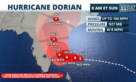 Tropical Storm Warning Issued for Florida’s Treasure Coast and West Palm Beach