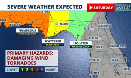 Destructive Squall Line Possible in Florida Panhandle Saturday