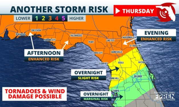 Another Tornado Threat is on the Way to Parts of Florida