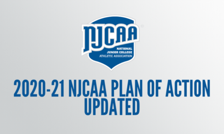 NJCAA announces updated plan of action