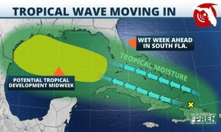 Another Tropical Wave Will Move Across South Florida This Week