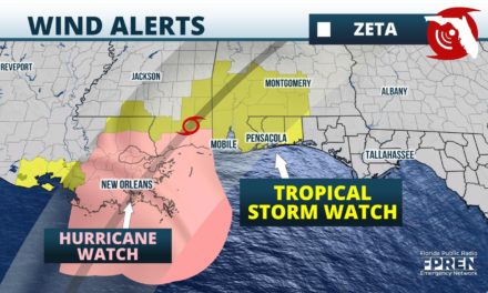 Tropical Storm and Storm Surge Watches Issued in Florida Panhandle Ahead of Zeta