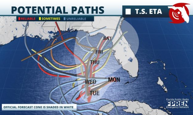 Uncertainty High On Tropical Storm Eta’s Next Move In The Gulf