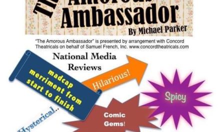 The Kaleidoscope Theatre  Presents “An Amorous Ambassador.”