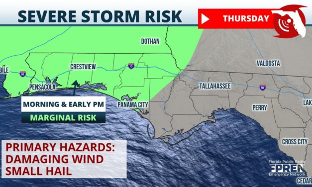 First Batch Of Stormy Weather Likely Thursday; More To Follow This Weekend
