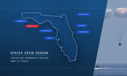 SpaceX Crew-1 targets splashdown in Gulf of Mexico off Panama City, Sunday morning.