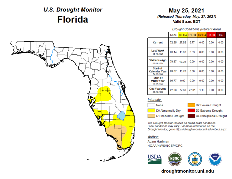 Florida's Rainy Season Will Finally Begin Next Week WKGC Public Radio