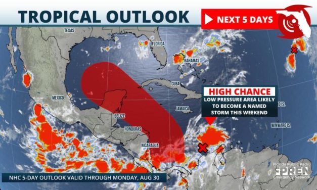 Increasing Threat Of Tropical Development In Western Caribbean, Southern Gulf This Weekend