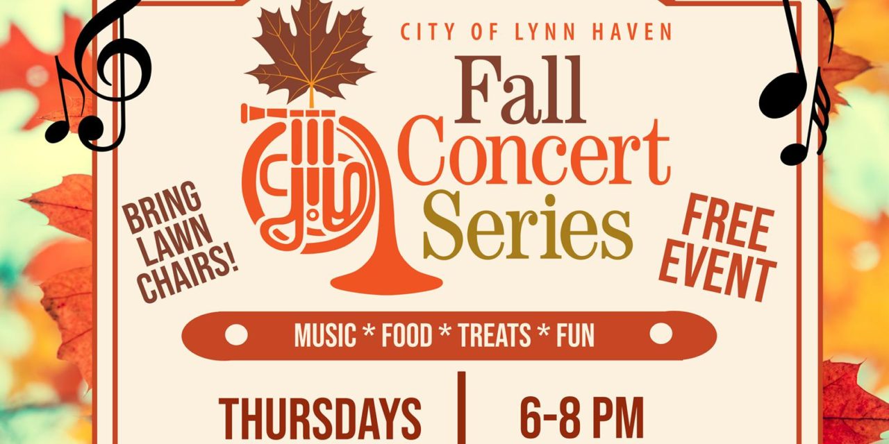 City of Lynn Haven Hosts Annual Fall Concert Series