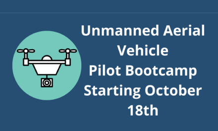 Unmanned Aerial Vehicle Pilot Bootcamp Starting October 18th