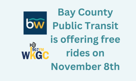 Bay County Public Transit is offering free rides on November 8th