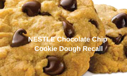 Nestle Initiates Recall Ready-To-Bake Dough