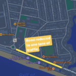 Temporary Front Beach Road Lane Closure This Week