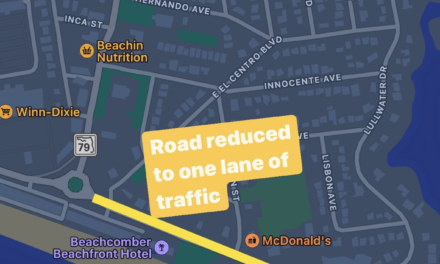 Temporary Front Beach Road Lane Closure This Week