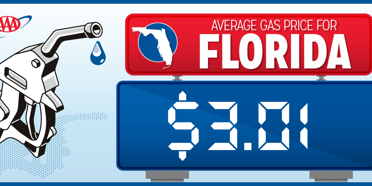Florida Gas Prices Hit 3-Year Low for Thanksgiving