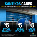 $5 Flicks & Fun! Support PCB with Santikos!