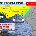 Strong spring storm system to elevate risk for strong storms across Florida Tuesday night and Wednesday