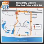 Pier Park Drive Closure Alert!