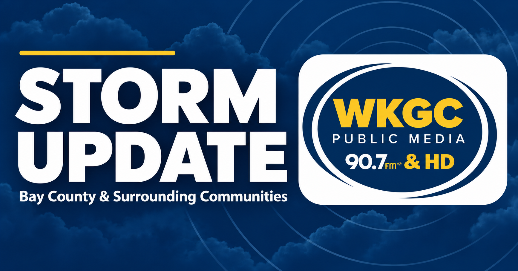 WKGC Storm Update — Bay County and surrounding communities